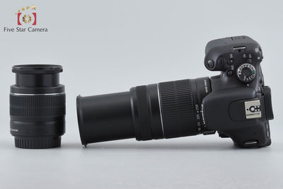 【中古】Canon キヤノン EOS Kiss X5 ダブルズームレンズキット シャッター回数僅少