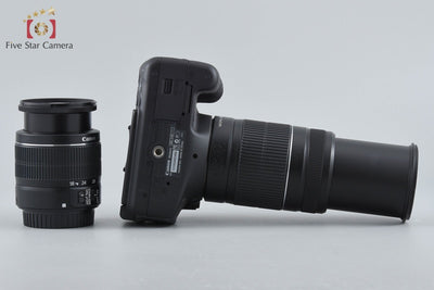 【中古】Canon キヤノン EOS Kiss X5 ダブルズームレンズキット シャッター回数僅少