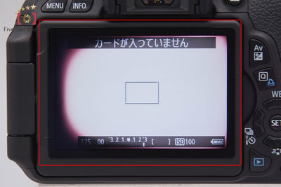 【中古】Canon キヤノン EOS Kiss X5 ダブルズームレンズキット シャッター回数僅少