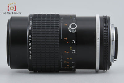【Used】Nikon Ai-S MICRO NIKKOR 105mm f/2.8
