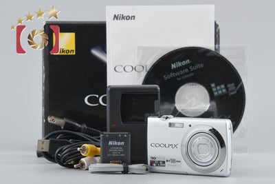 【中古】Nikon ニコン COOLPIX S220 ソフトシルバー コンパクトデジタルカメラ 元箱付き