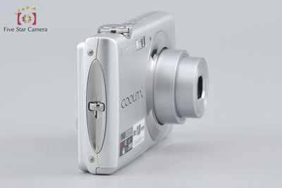 【中古】Nikon ニコン COOLPIX S220 ソフトシルバー コンパクトデジタルカメラ 元箱付き