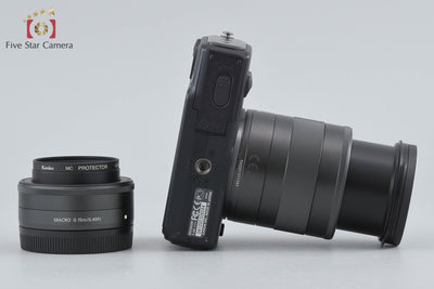 [Used] Canon EOS M Double Lens Kit Black