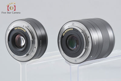 [Used] Canon EOS M Double Lens Kit Black