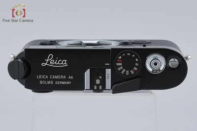 【中古】Leica ライカ M6 TTL 0.72 LHSA ブラックペイント レンジファインダーフィルムカメラ 元箱付き