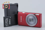 [Used] Canon IXY 150 Red Compact Digital Camera