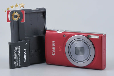 [Used] Canon IXY 150 Red Compact Digital Camera