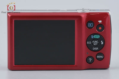 [Used] Canon IXY 150 Red Compact Digital Camera