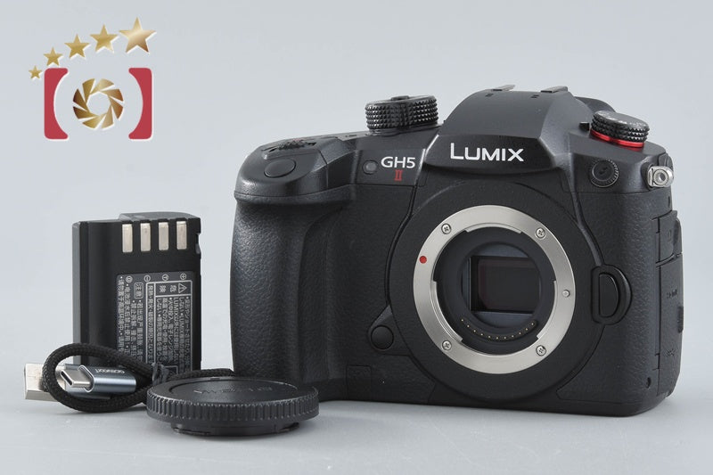 [Used] Panasonic LUMIX GH5 II DC-GH5M2 Mirrorless Interchangeable Lens Camera, Low Shutter Count