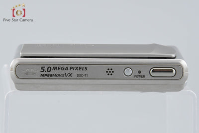 【Used】SONY Sony Cyber-Shot DSC-T1 Silver Digital Still Camera