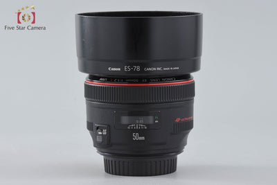 Used Canon EF 50mm f/1.2 L USM with Original Box