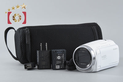 [Used] SONY Handycam HDR-CX680 White Digital Video Camera Multi-language support