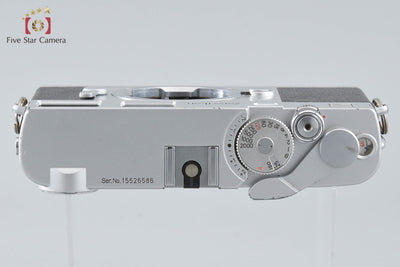 Used: Zeiss Ikon ZM Silver Rangefinder Film Camera Overhauled April 2026