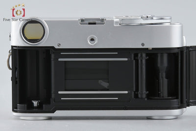 Used: Zeiss Ikon ZM Silver Rangefinder Film Camera Overhauled April 2026
