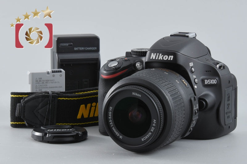 【中古】Nikon ニコン D5100 18-55 VR レンズキット シャッター回数僅少 中古】Nikon ニコン D5100 18-55 VR レンズキット シャッター回数僅少