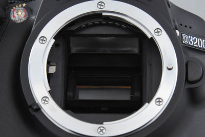 Used: Nikon D3200 18-55 VR Lens Kit Black, Low Shutter Count