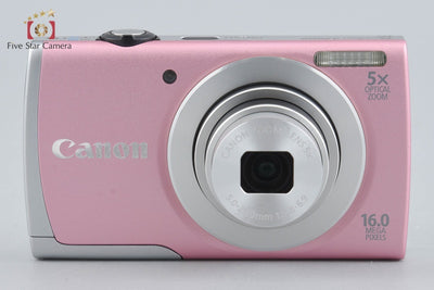 [Used] Canon PowerShot A2600 Pink Compact Digital Camera