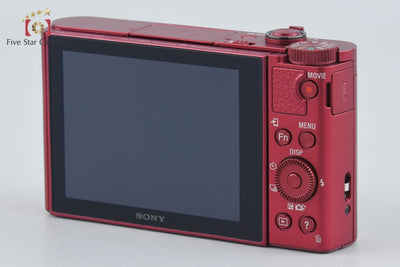 Used: SONY Sony Cyber-shot DSC-WX500 Red Digital Still Camera Multi-Language Support