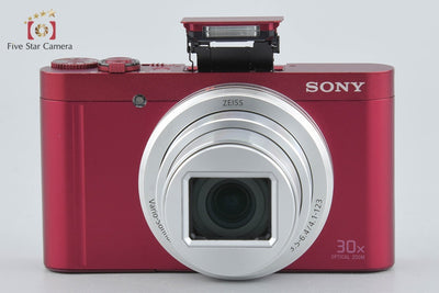Used: SONY Sony Cyber-shot DSC-WX500 Red Digital Still Camera Multi-Language Support