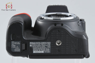 【中古】Nikon ニコン D5600 デジタル一眼レフカメラ