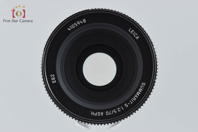 【Used】Leica SUMMARIT-S 70mm f/2.5 ASPH. E82 11055