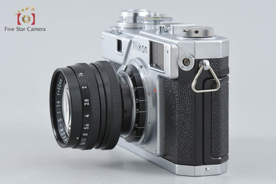 Used: Nikon S3 2000 Commemorative Model Silver + NIKKOR-S 50mm f/1.4, overhauled in April 2026