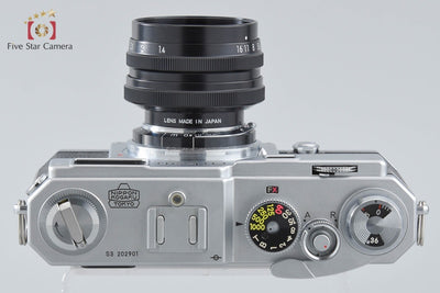 Used: Nikon S3 2000 Commemorative Model Silver + NIKKOR-S 50mm f/1.4, overhauled in April 2026