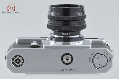 Used: Nikon S3 2000 Commemorative Model Silver + NIKKOR-S 50mm f/1.4, overhauled in April 2026