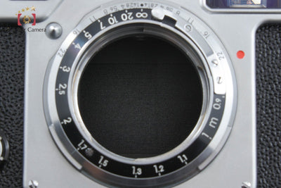 Used: Nikon S3 2000 Commemorative Model Silver + NIKKOR-S 50mm f/1.4, overhauled in April 2026
