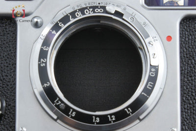 Used: Nikon S3 2000 Commemorative Model Silver + NIKKOR-S 50mm f/1.4, overhauled in April 2026