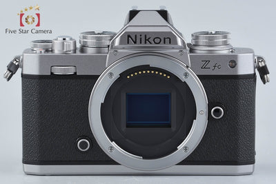 【中古】Nikon ニコン Z fc 16-50 VR レンズキット シルバー シャッター回数僅少 元箱付き