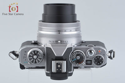【中古】Nikon ニコン Z fc 16-50 VR レンズキット シルバー シャッター回数僅少 元箱付き