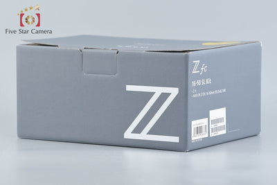【中古】Nikon ニコン Z fc 16-50 VR レンズキット シルバー シャッター回数僅少 元箱付き