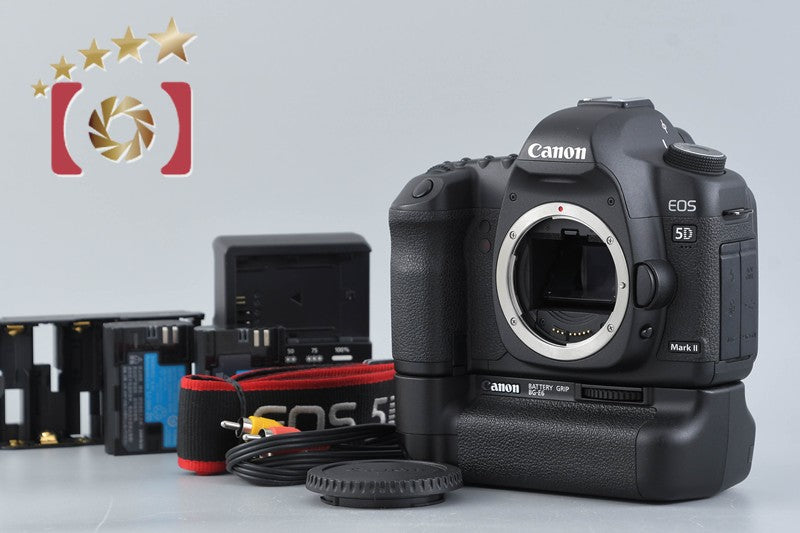[Used] Canon EOS 5D Mark II + BG-E6 Battery Grip