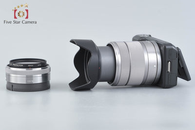 [Used] SONY Sony α NEX-3 Double Lens Kit Black, Low Shutter Count