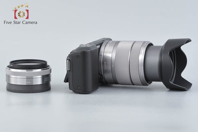 [Used] SONY Sony α NEX-3 Double Lens Kit Black, Low Shutter Count