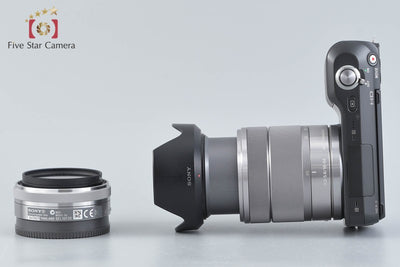 [Used] SONY Sony α NEX-3 Double Lens Kit Black, Low Shutter Count