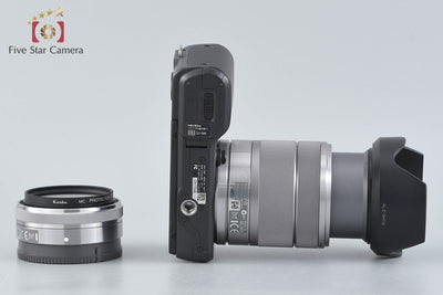 [Used] SONY Sony α NEX-3 Double Lens Kit Black, Low Shutter Count