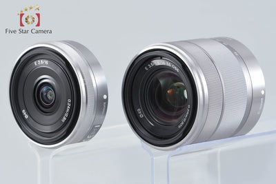 [Used] SONY Sony α NEX-3 Double Lens Kit Black, Low Shutter Count
