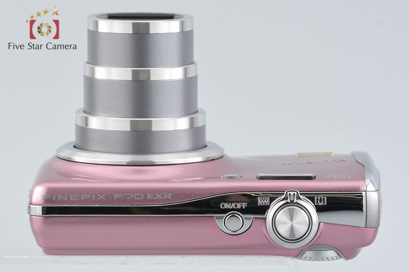 中古】FUJIFILM 富士フイルム FinePix F70EXR ピンク コンパクト