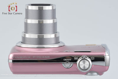 [Used] FUJIFILM FinePix F70EXR Pink Compact Digital Camera with Original Box