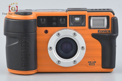 [Used] Konica Genba Kantoku 28WB ECO Orange Compact Film Camera