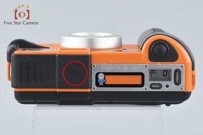 [Used] Konica Genba Kantoku 28WB ECO Orange Compact Film Camera