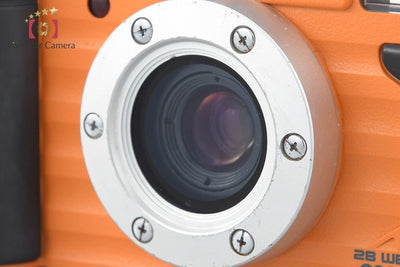 [Used] Konica Genba Kantoku 28WB ECO Orange Compact Film Camera