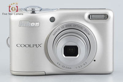 [Used] Nikon COOLPIX L30 Silver Compact Digital Camera