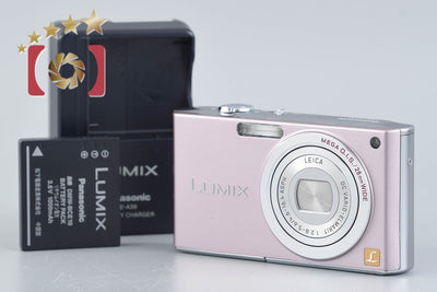 [Used] Panasonic LUMIX DMC-FX33 Cocktail Pink Compact Digital Camera