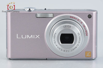 [Used] Panasonic LUMIX DMC-FX33 Cocktail Pink Compact Digital Camera