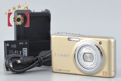 【中古】Panasonic パナソニック LUMIX DMC-FX77 レオパードゴールド コンパクトデジタルカメラ