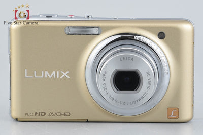 【中古】Panasonic パナソニック LUMIX DMC-FX77 レオパードゴールド コンパクトデジタルカメラ