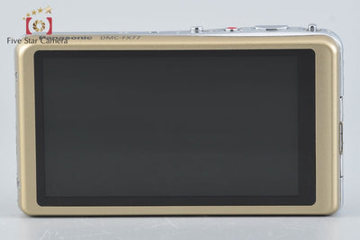 【中古】Panasonic パナソニック LUMIX DMC-FX77 レオパードゴールド コンパクトデジタルカメラ